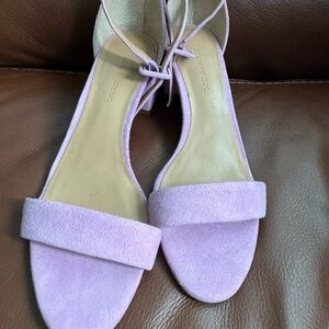 BANANA REPUBLIC BARE LOW BLOCK-HEEL SANDAL USED LIKE ANW SIZE 7.5